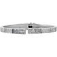 Meridian Zenith Hinged Bangel Bracelet Front View