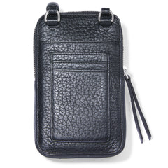 Black Ferrara Zip Around Phone Organizer Back View