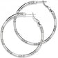 Large Earring Charm Hoops