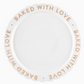 Ceramic Gold Foil Cake Plate