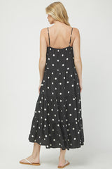 Maeve Polka Dot Midi Dress