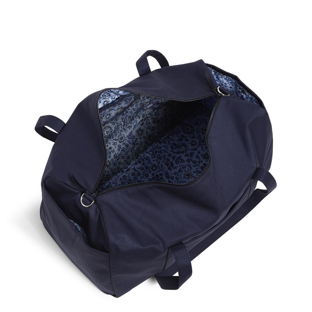 Vera Bradley Large Travel Duffel - Classic Navy