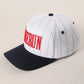 Homerun Pinstripe Trucker Hat
