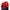 Weekender Travel Bag In Cardinal Red - Trolley travel sleeve