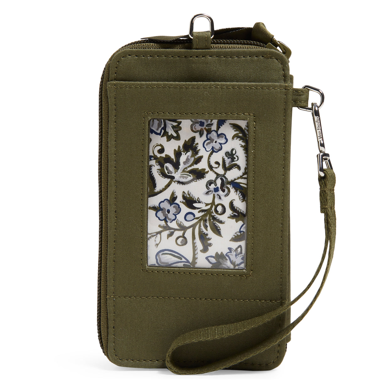 Vera Bradley RFID Smartphone Wristlet - Climbing Ivy Green