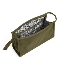 Vera Bradley Trapeze Cosmetic - Climbing Ivy Green