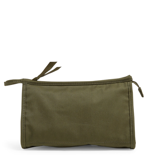 Vera Bradley Trapeze Cosmetic - Climbing Ivy Green