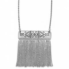 Marrakesh Long Tassel Necklace Front View