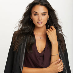 Infinity Sparkle Bracelet Silver