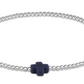 Signature Cross Sterling Pattern 2mm Bead Bracelet