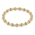 Enewton Dignity Grateful Pattern 6mm Bead Bracelet- Gold