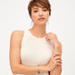 Interlok French Wire Earrings Model View
