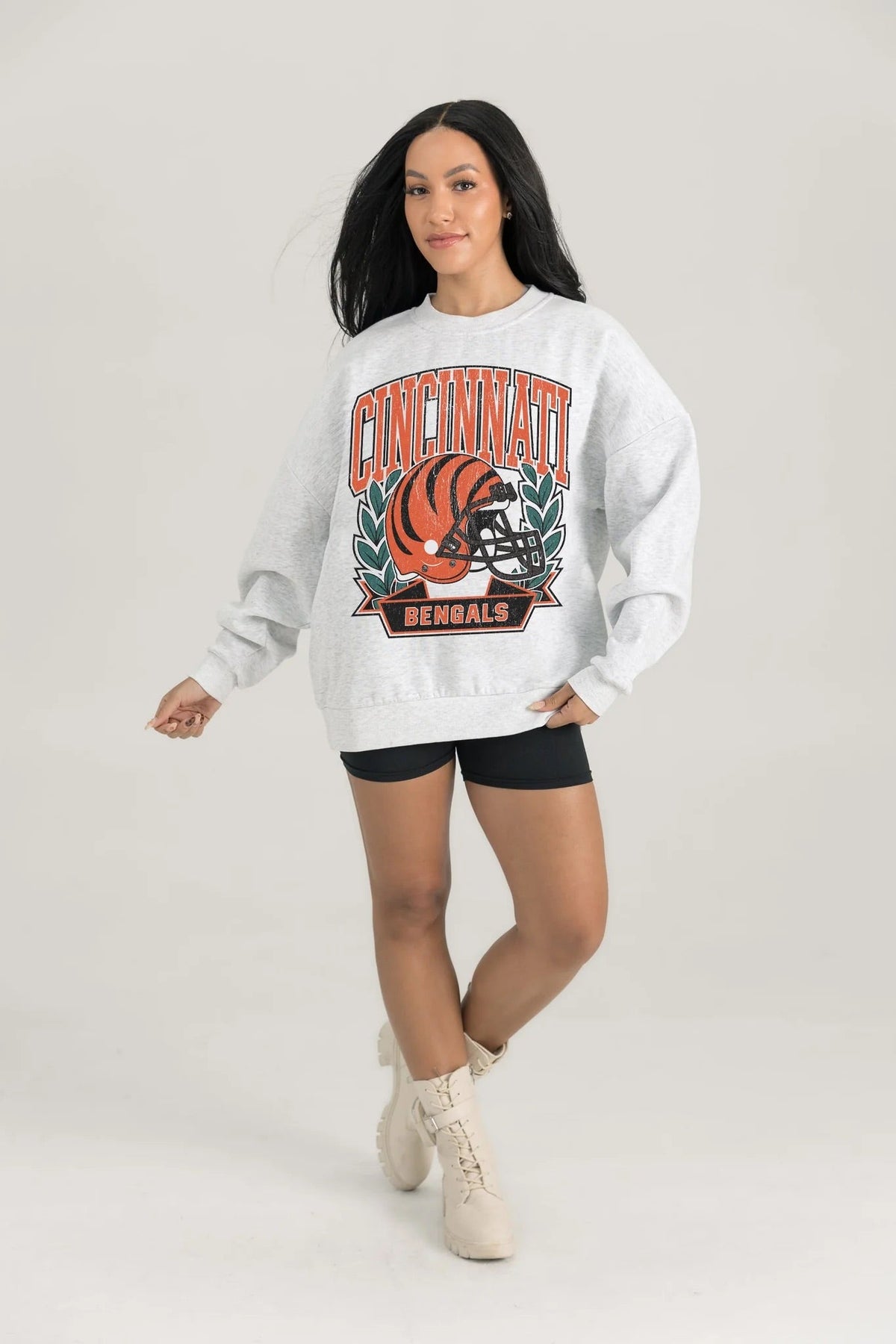 Cincinnati Bengals Heritage Crewneck