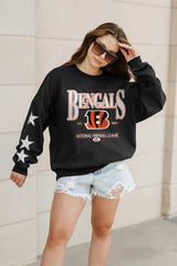 Cincinnati Bengals Star Embellished Crewneck