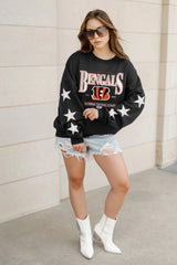 Cincinnati Bengals Star Embellished Crewneck