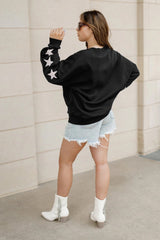 Cincinnati Bengals Star Embellished Crewneck