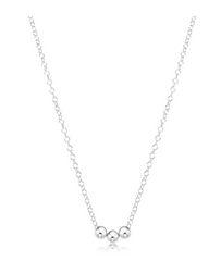 16" Necklace Sterling - Joy Sterling