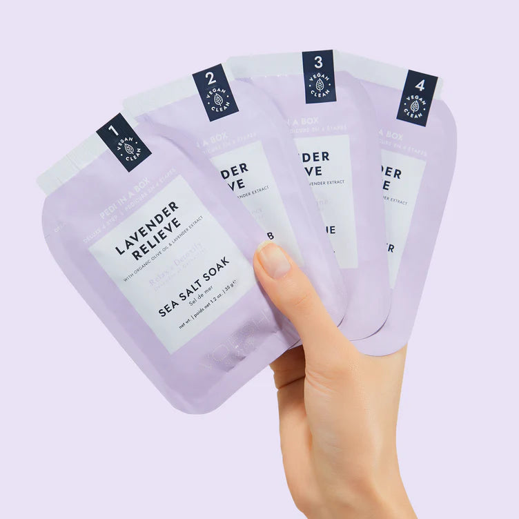 Voesh Pedi Moments Single | Lavender Relieve