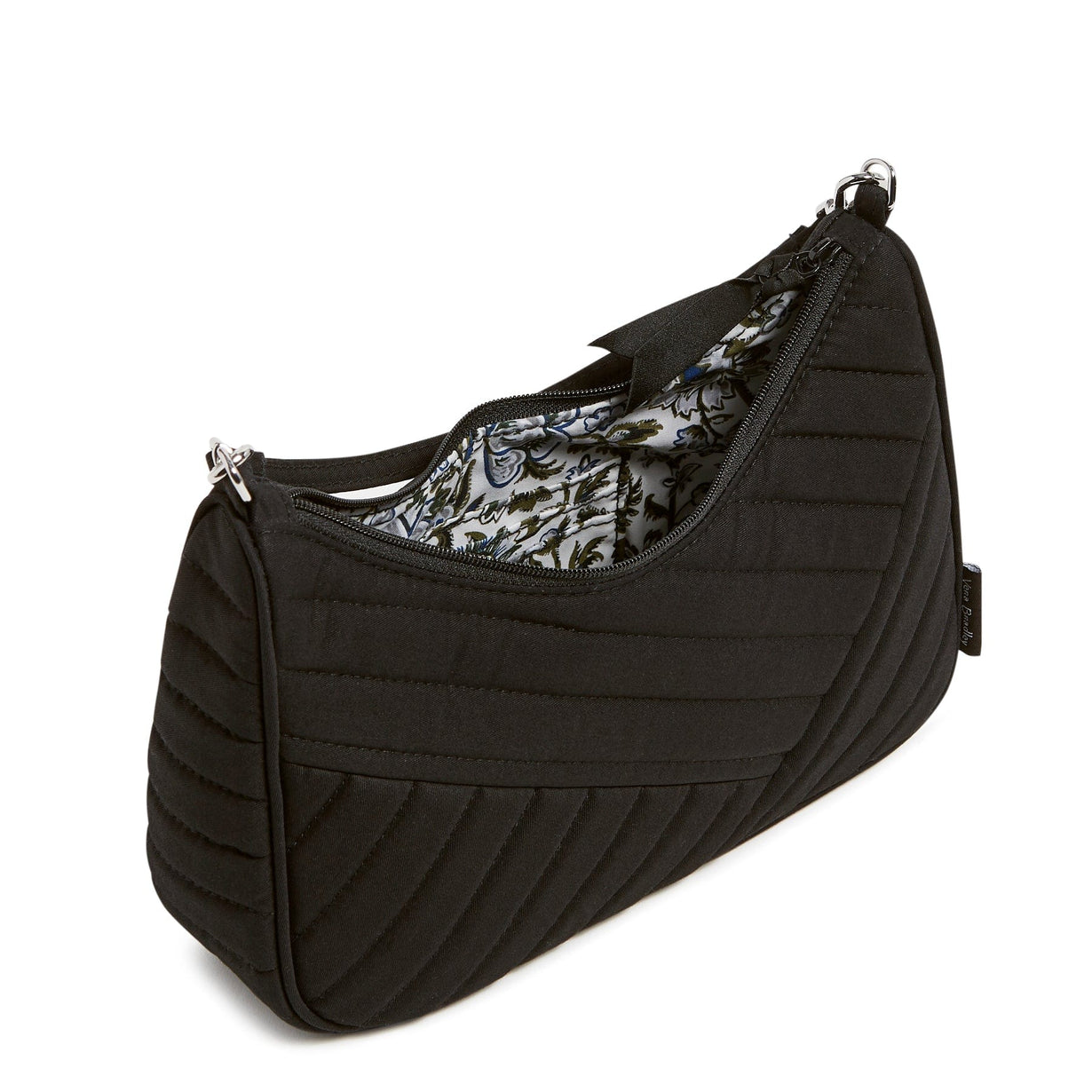 Frannie Mini Crescent Crossbody : Black - Vera Bradley - Image 3