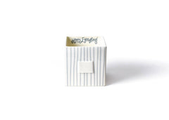 Stone Stripe Mini Nesting Cube Medium
