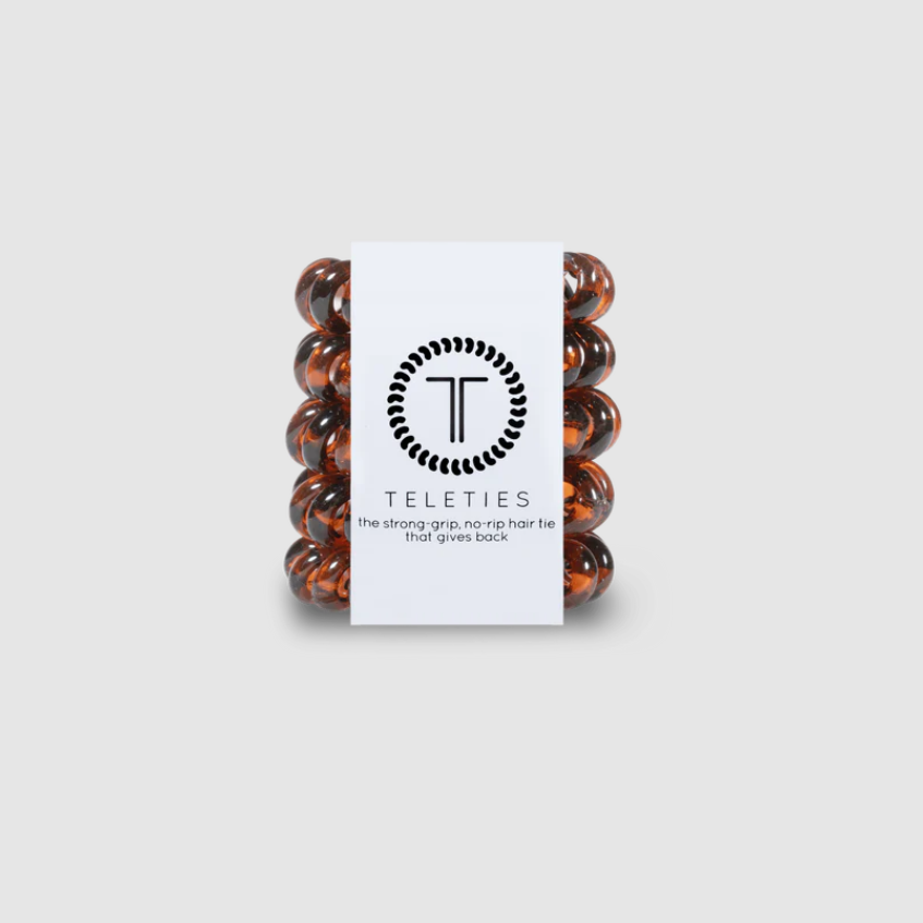 Tortoise Tiny Hair Ties