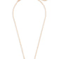 Elisa Rose Gold - Drusy Necklace Chain View