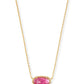 Elisa Gold Azalea Illusion Necklace