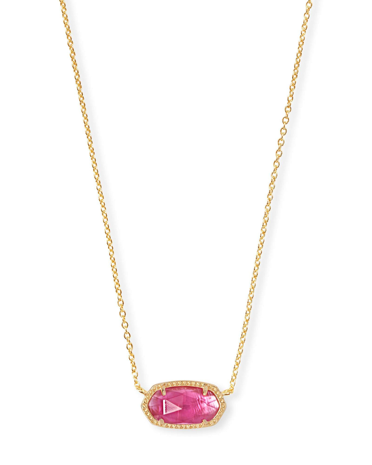 Elisa Gold Azalea Illusion Necklace