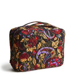 Vera Bradley hanging travel organizer in Midnight Garden Paisley.