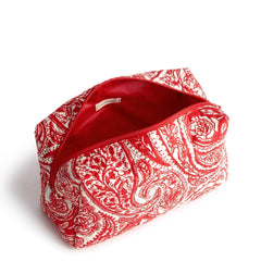 A large cosmetic bag from Vera Bradley. Shown in Vera Bradley Paisley Key.