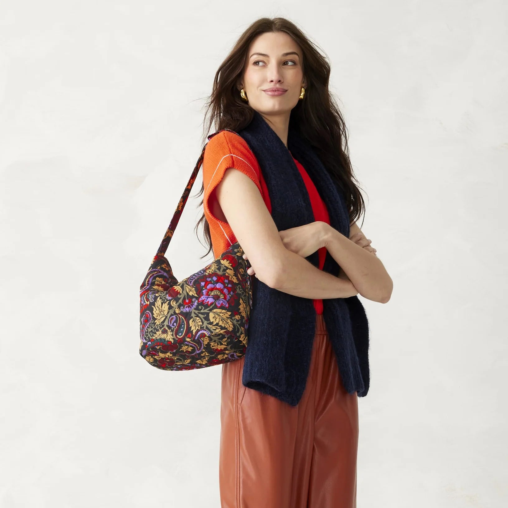 Astoria Shoulder Bag - Cotton Gabardine