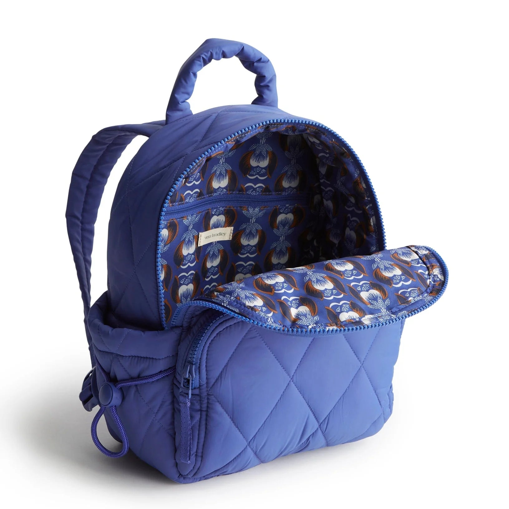 Vera Bradley blue backpack. In the pattern .