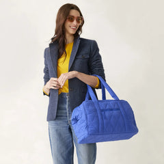 Miramar Weekender - Nylon in the pattern Deep Ultramarine.