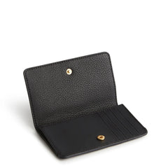 Vera Bradley Card Case - Leather in the pattern Moonless Night.