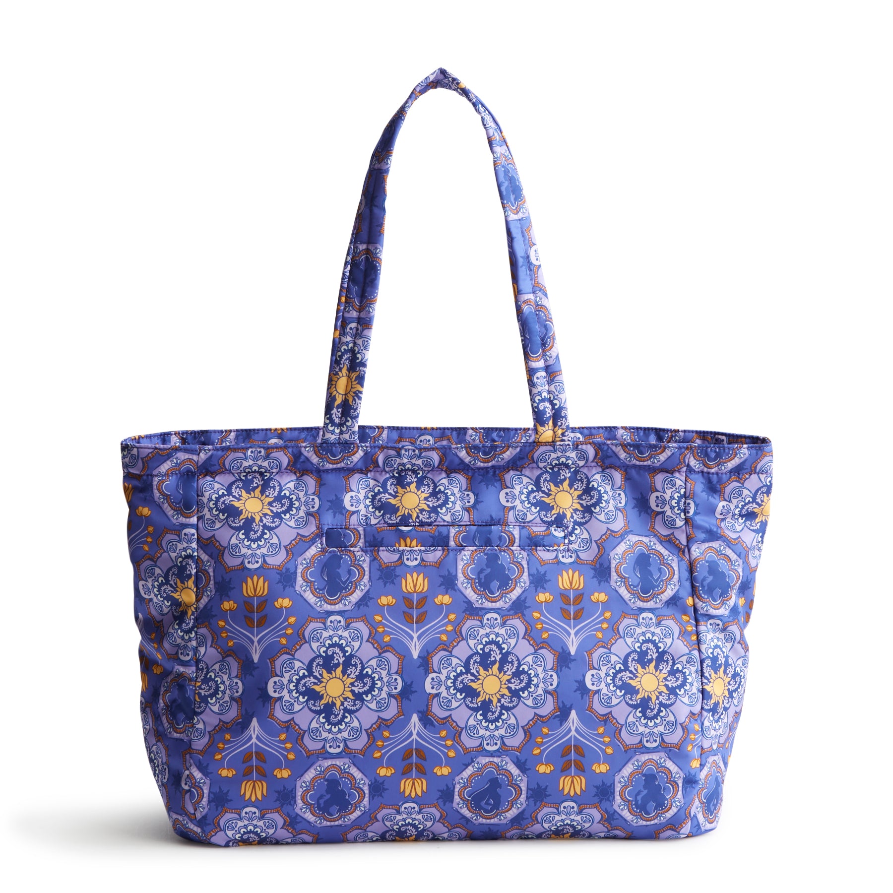 Vera Bradley Hathaway Tote in the pattern Rapunzel Silhouette Medallion.