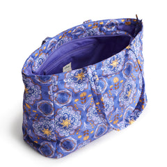 Vera Bradley Hathaway Tote in the pattern Rapunzel Silhouette Medallion.