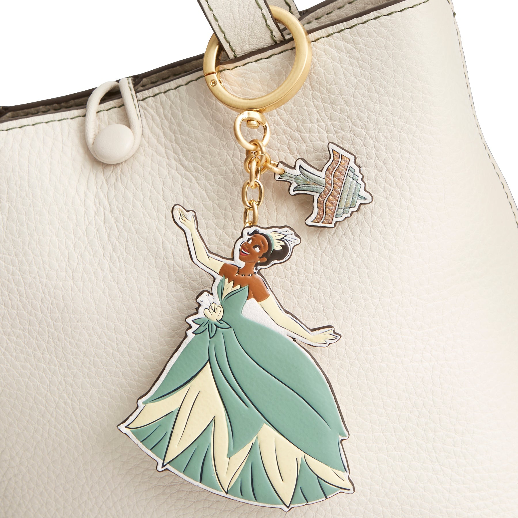 Vera Bradley Disney's Tiana Bag Charm.