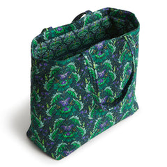 Vera Bradley original tote bag in the pattern wickedly beautiful.