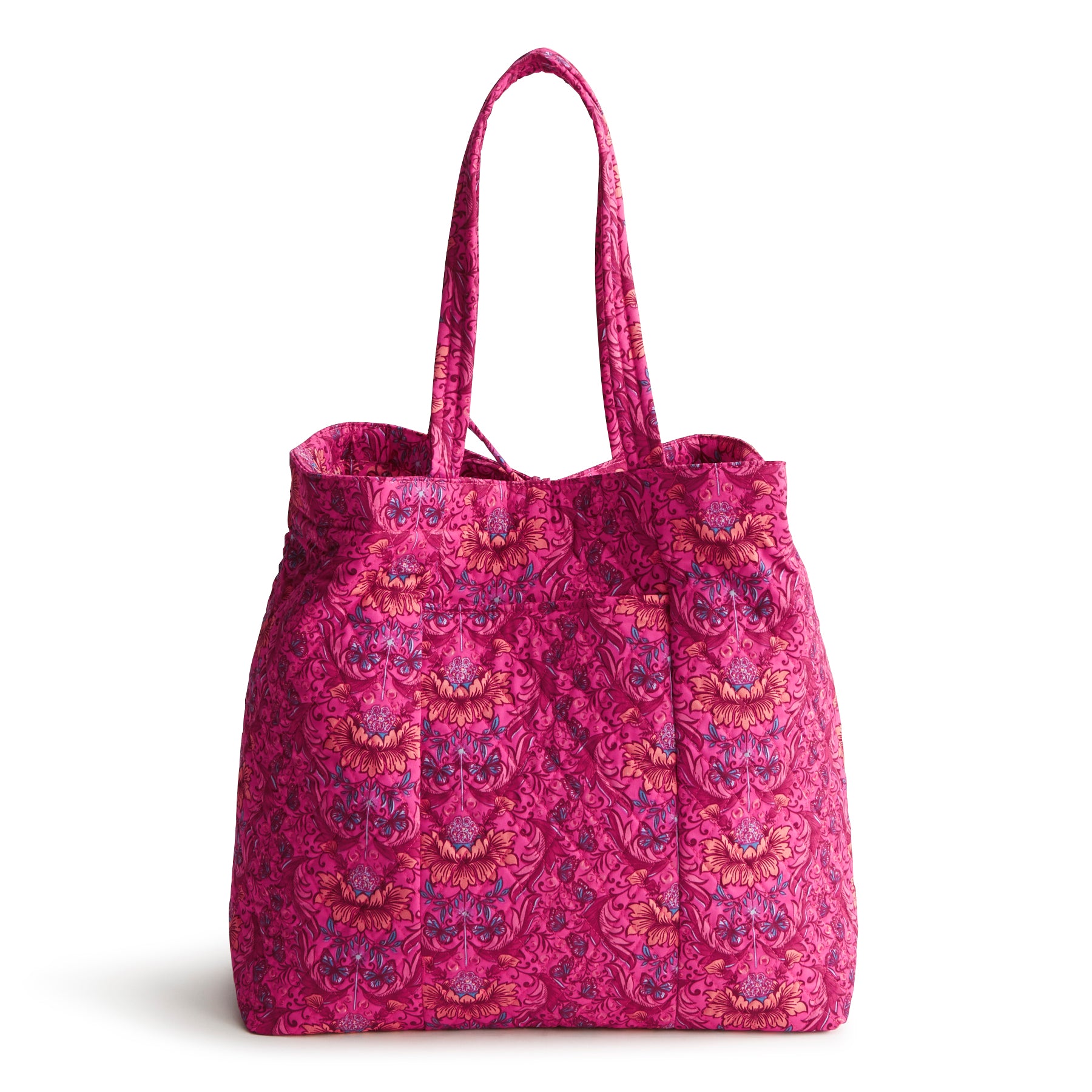 Vera Bradley original tote bag in the pattern She's So Good.