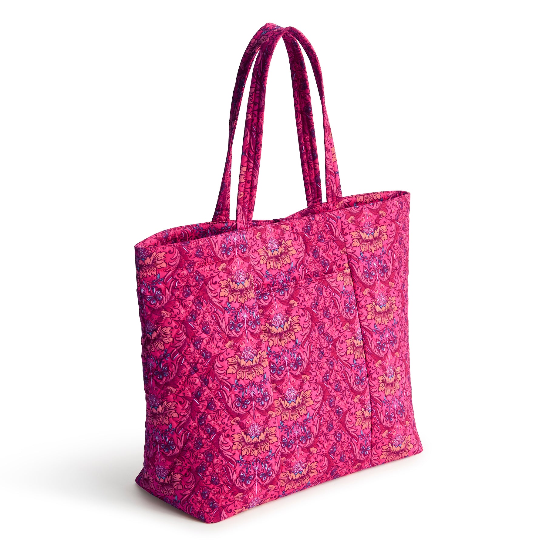 Vera Bradley original tote bag in the pattern She's So Good.