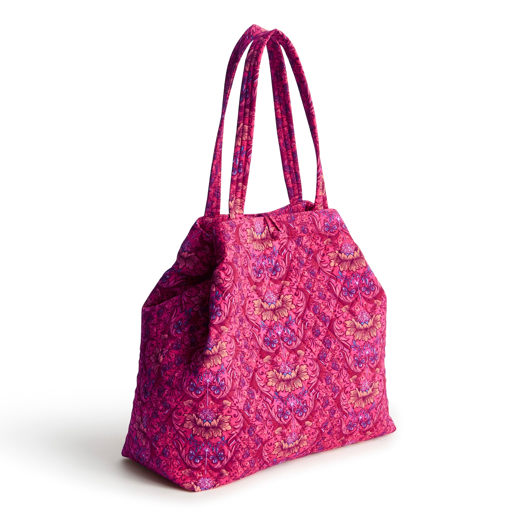 Vera Bradley original tote bag in the pattern She's So Good.