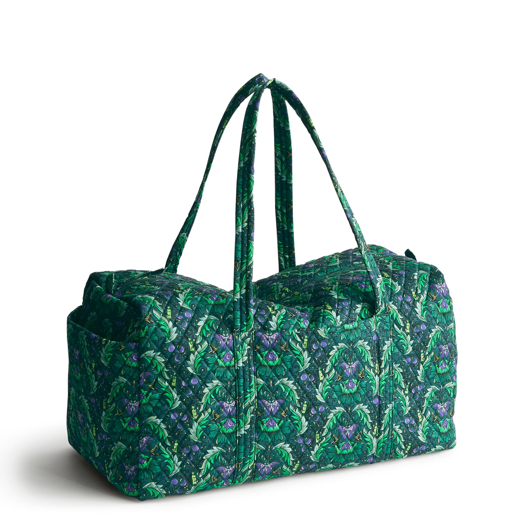 Vera Bradley Large Original Duffel in the pattern Wickedly Beautiful.