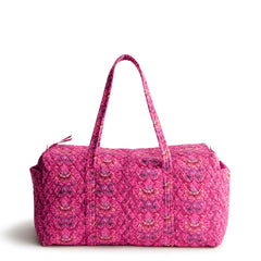 Vera Bradley Large Original Duffel in the pattern She's So Good.