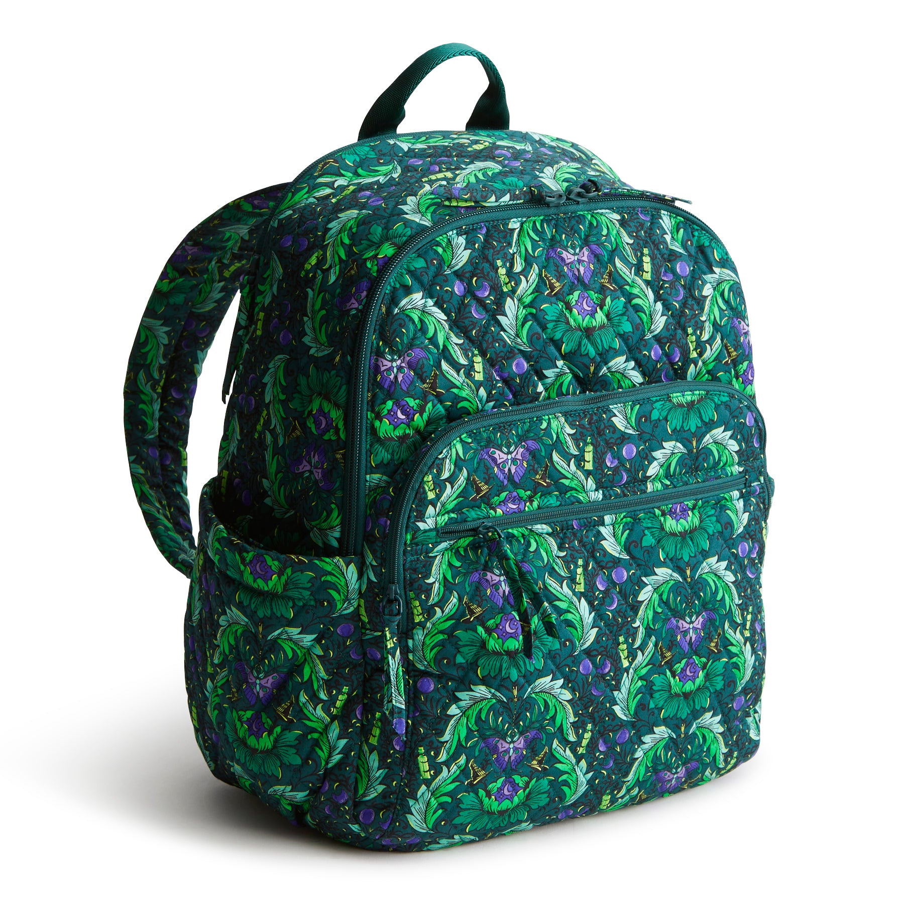 Vera Bradley Bancroft Backpack in the pattern Wickedly Beautiful.