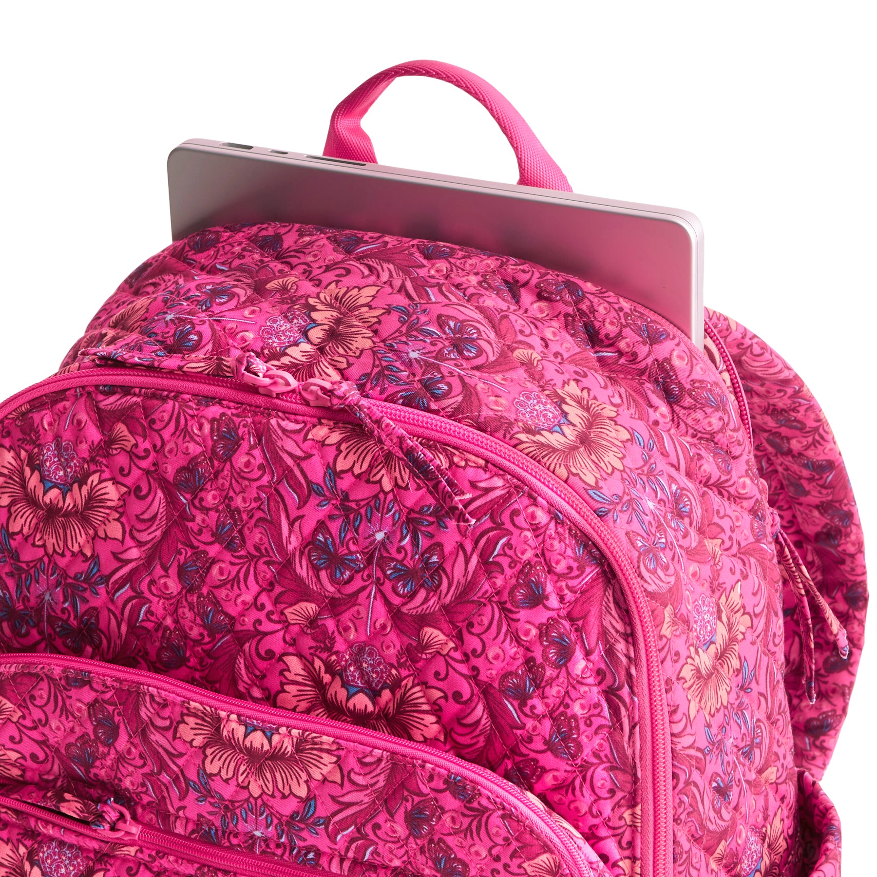 Vera Bradley Bancroft Backpack in the pattern She's So Good.