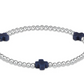 Signature Cross Sterling Pattern 3mm Bead Bracelet