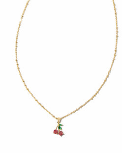 Cherry Short Pendant Necklace