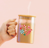 Square Glass Cup