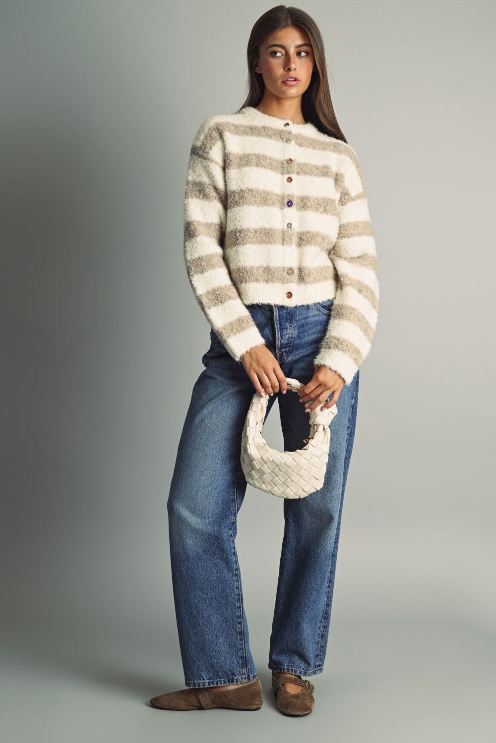 Oakley Striped Cardigan