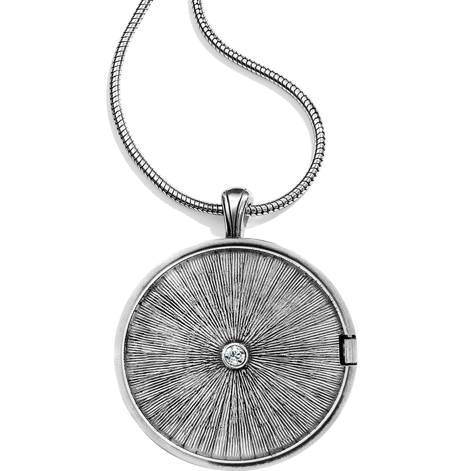 Toledo Alto Noir Convertible Locket Necklace Back View